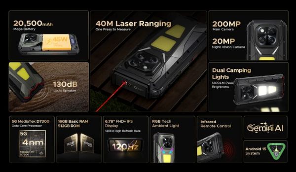 LR手机全球上市：配20500mAh电池开元棋牌appDOOGEE V Max(图2)